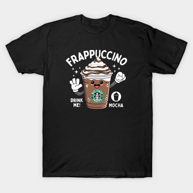 Mocha Blended Beverage for Coffee lovers T-Shirt by spacedowl